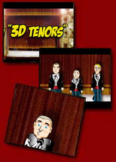 I 3D tenors — 2008